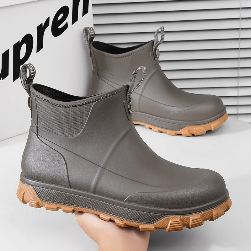 Men's midsole rain boots water - Men'S Shoes Water Resistant avaliação e preço