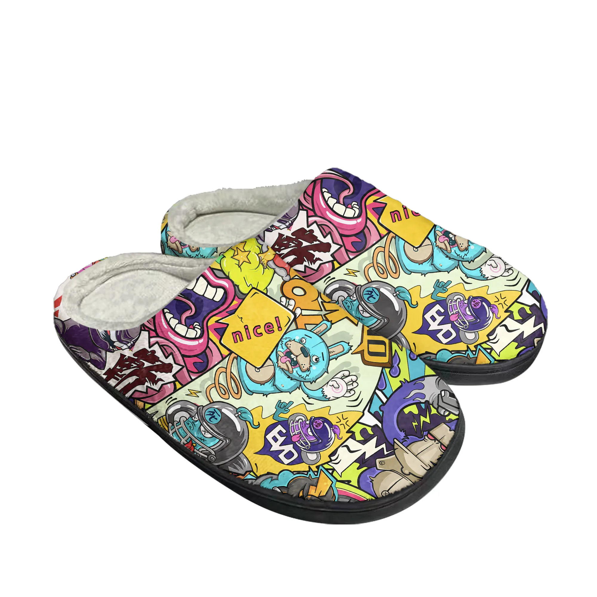 Street Art Graffiti Home Cotto - Men Shoes High avaliação e preço