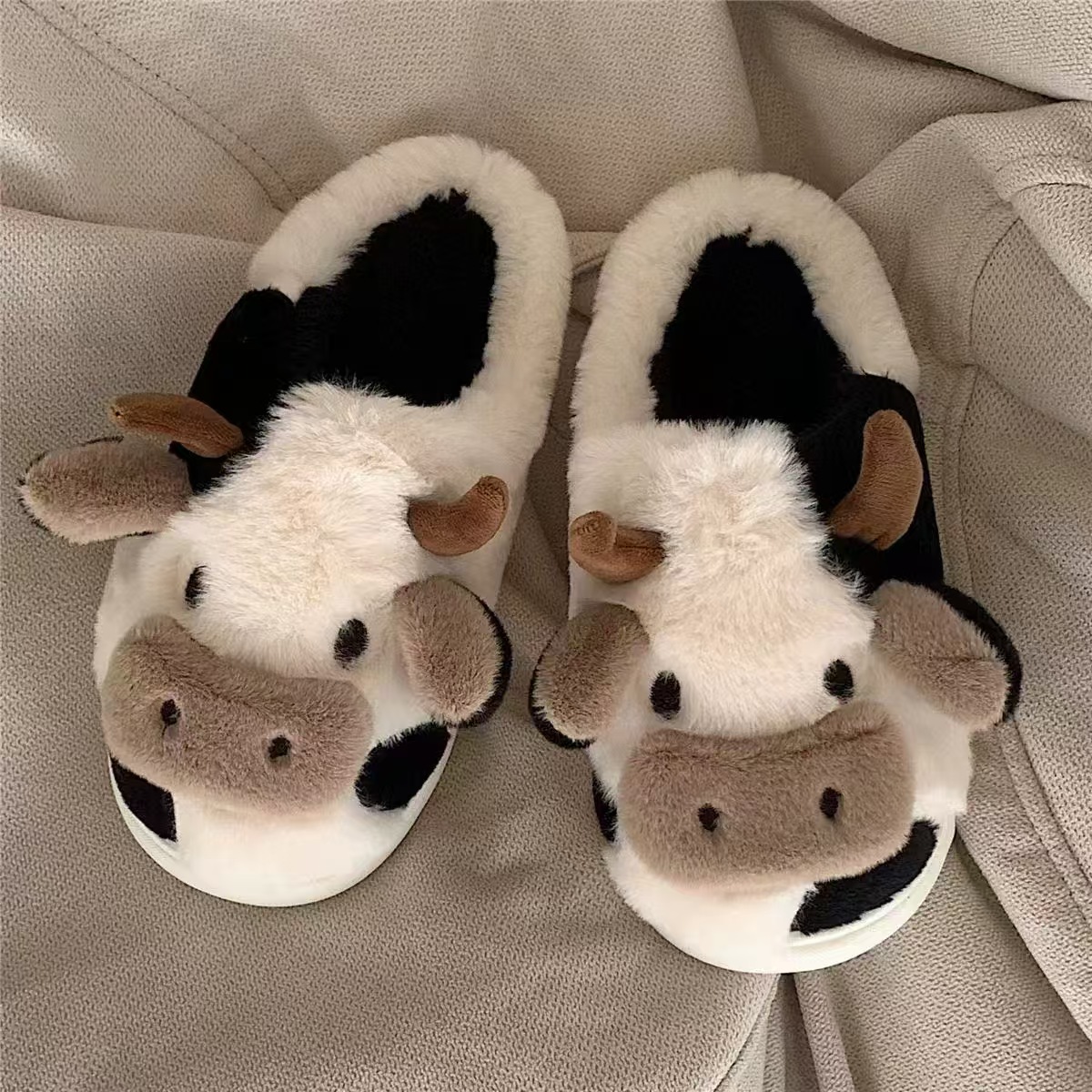 Slippers For Women,Cow Slipper - Men Shoes Style avaliação e preço