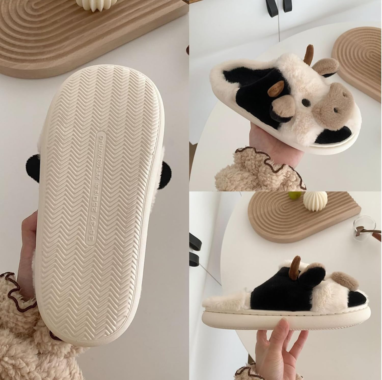 Slippers For Women,Cow Slipper - Men Shoes Style avaliação e preço