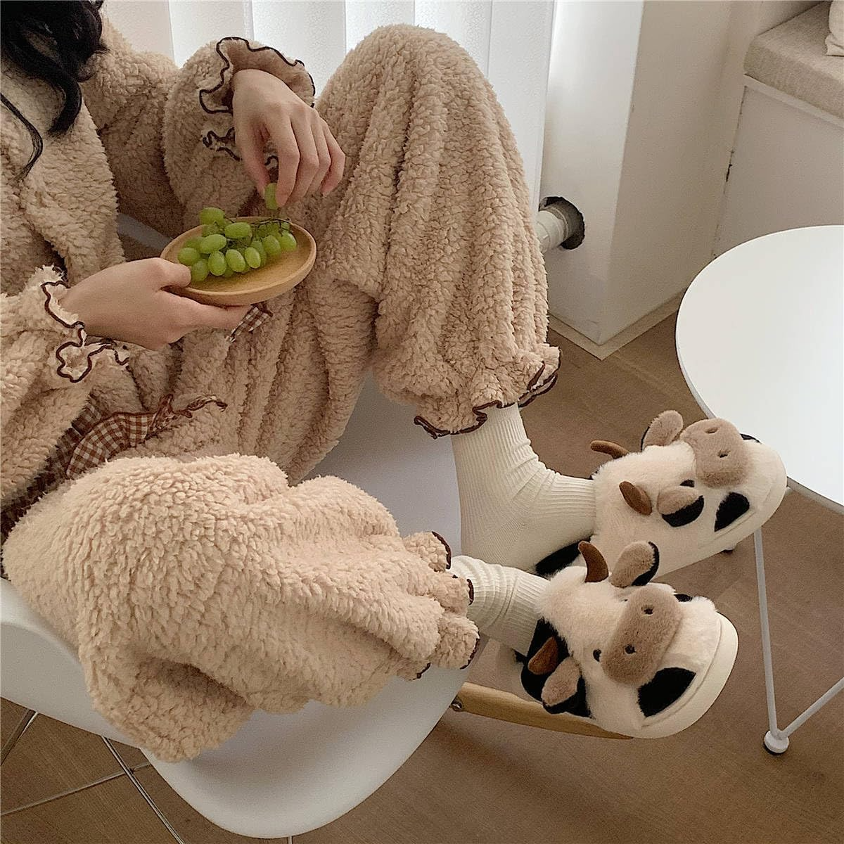 Slippers For Women,Cow Slipper - Men Shoes Style avaliação e preço
