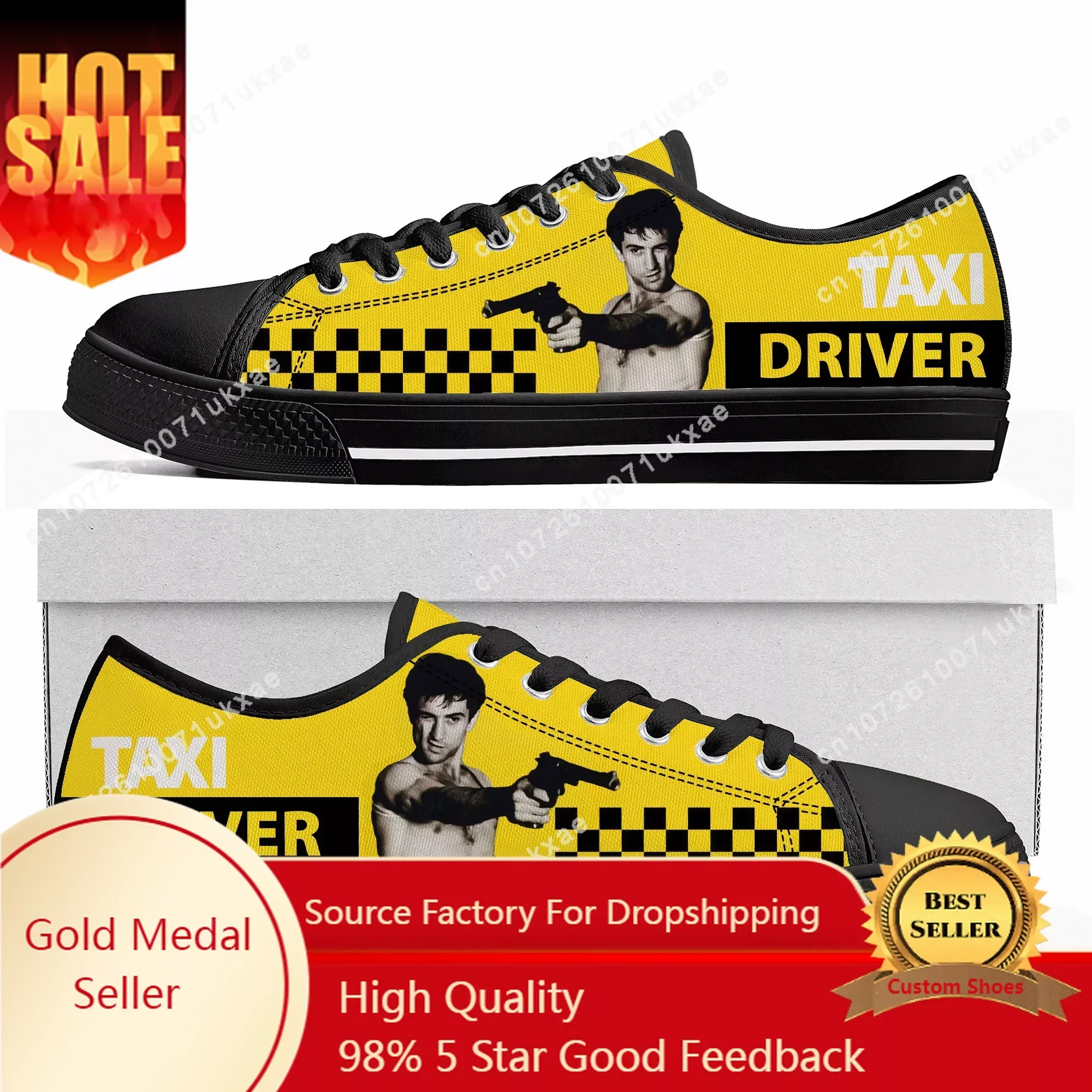 Taxi Driver Movie Low Top Snea - Men'S Shoes Drivers avaliação e preço