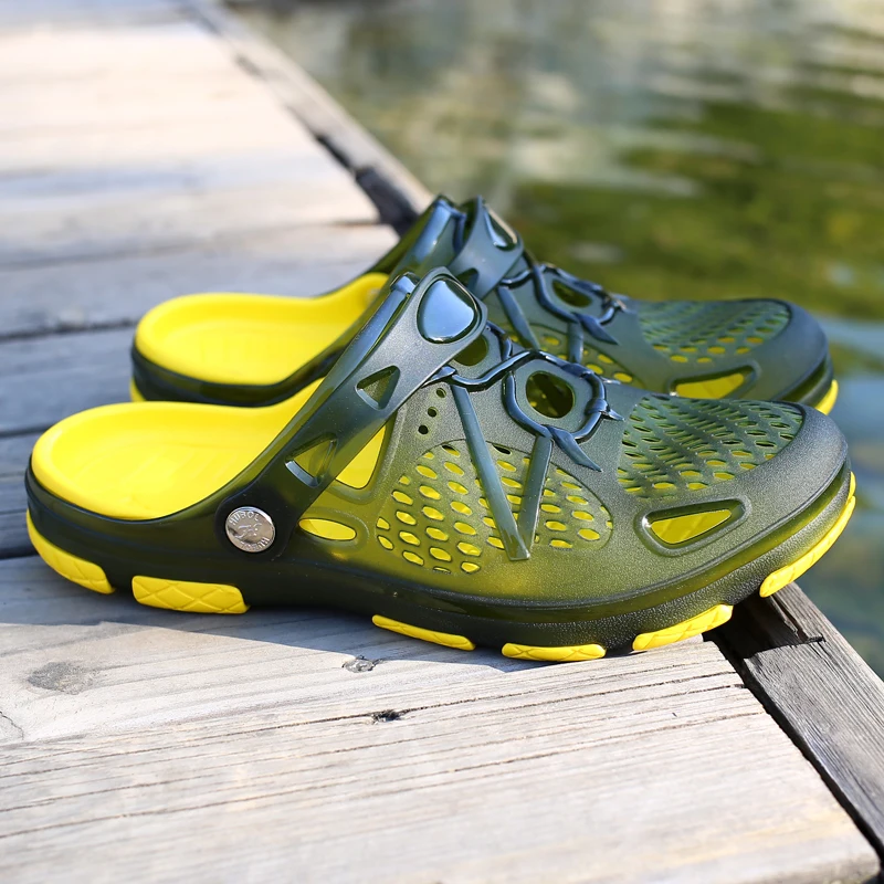 Men Casual Sandals Fashion Sli - Running Shoes Lightweight avaliação e preço