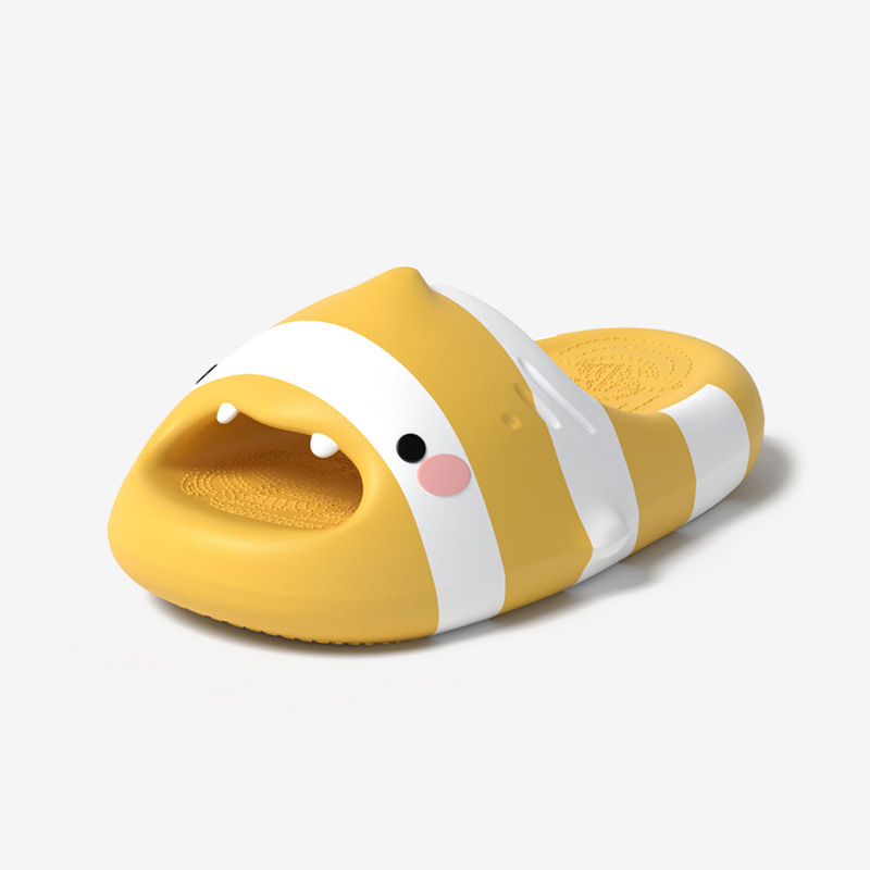 Cute Fish Cartoon Slides Women - Men Shoes Size To Women avaliação e preço