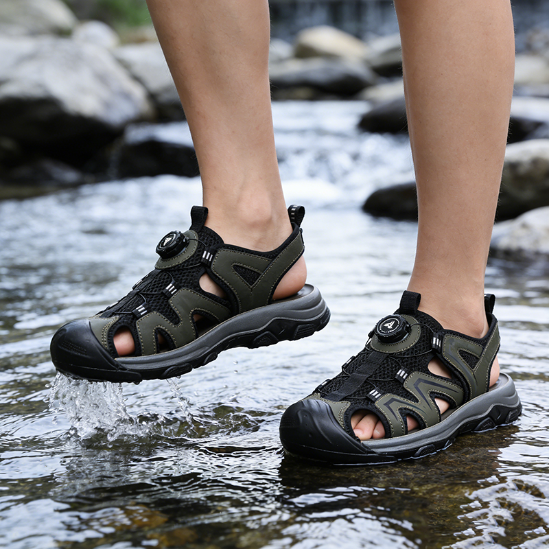Summer Outdoor Sandals Shoes M - Men'S Shoes Water Resistant avaliação e preço