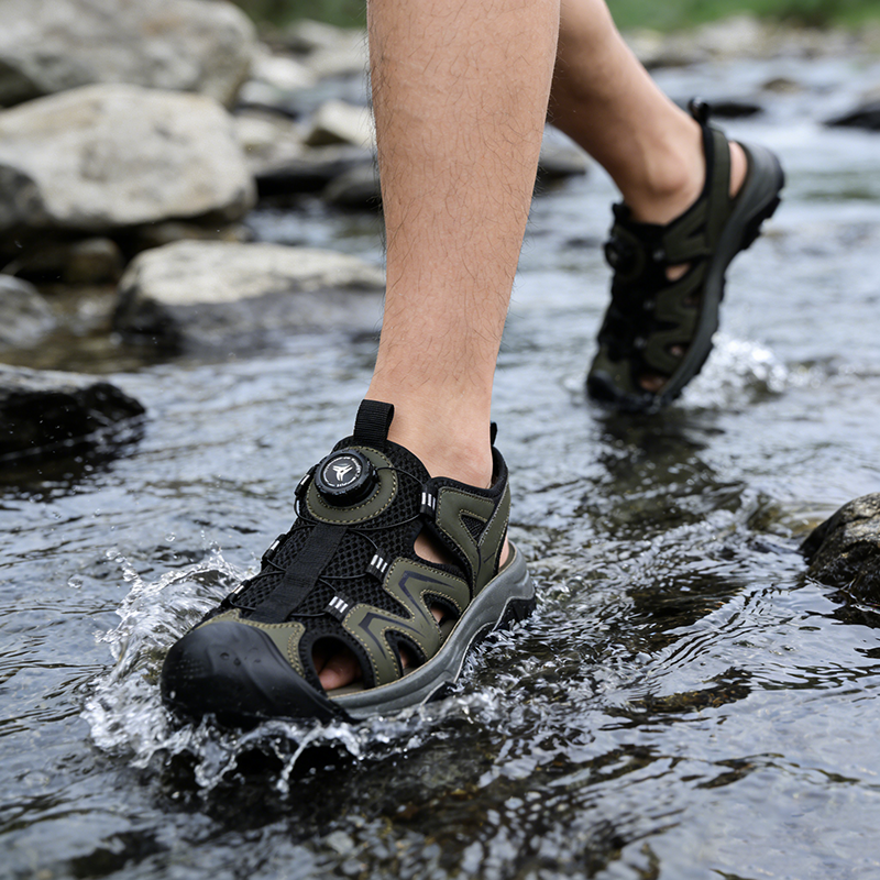 Summer Outdoor Sandals Shoes M - Men'S Shoes Water Resistant avaliação e preço