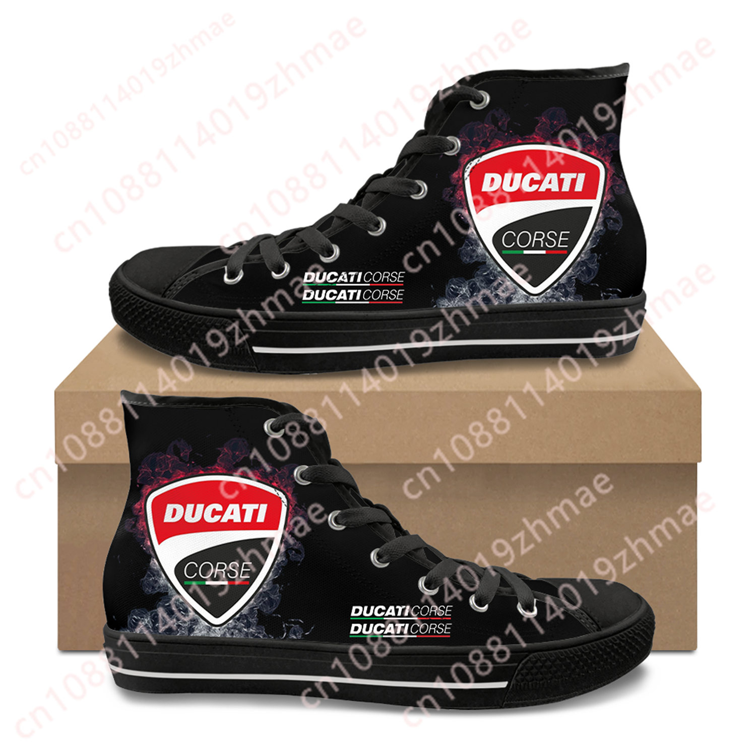 Ducatis Italy shoes Flats Snea - Canvas Sneaker High avaliação e preço