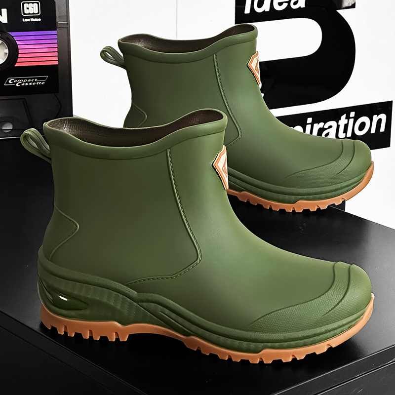 Men's Rain Boots Outdoor Wear- - Men'S Shoes Water Resistant avaliação e preço