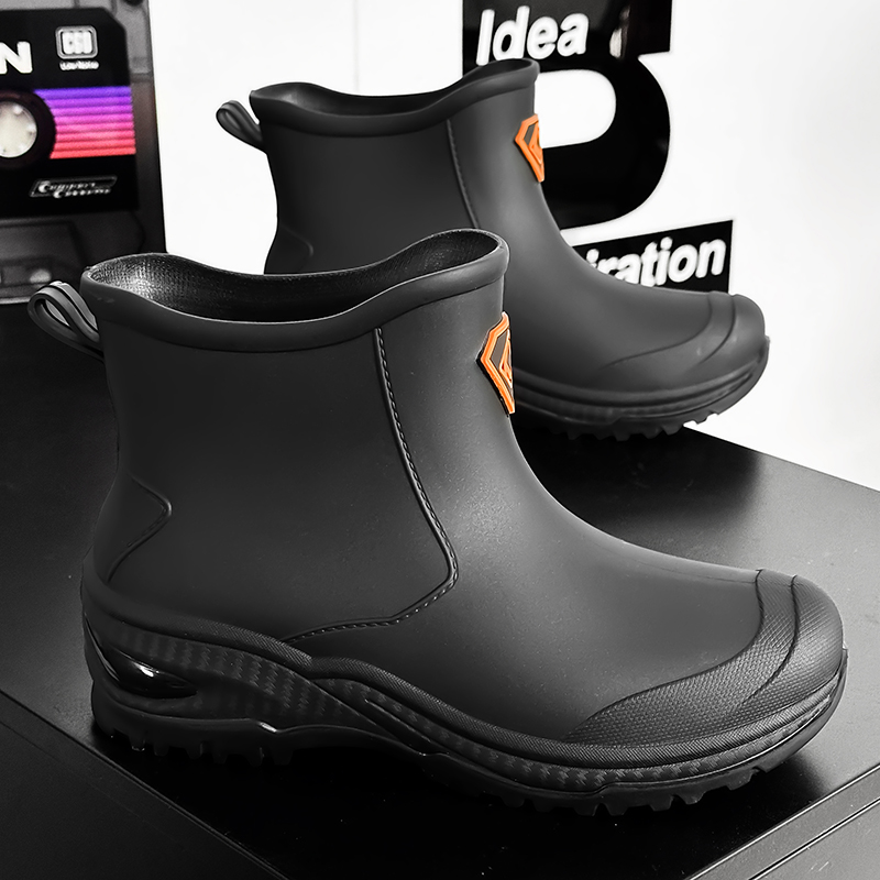 Men's Rain Boots Outdoor Wear- - Men'S Shoes Water Resistant avaliação e preço