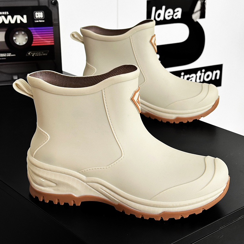 Men's Rain Boots Outdoor Wear- - Men'S Shoes Water Resistant avaliação e preço