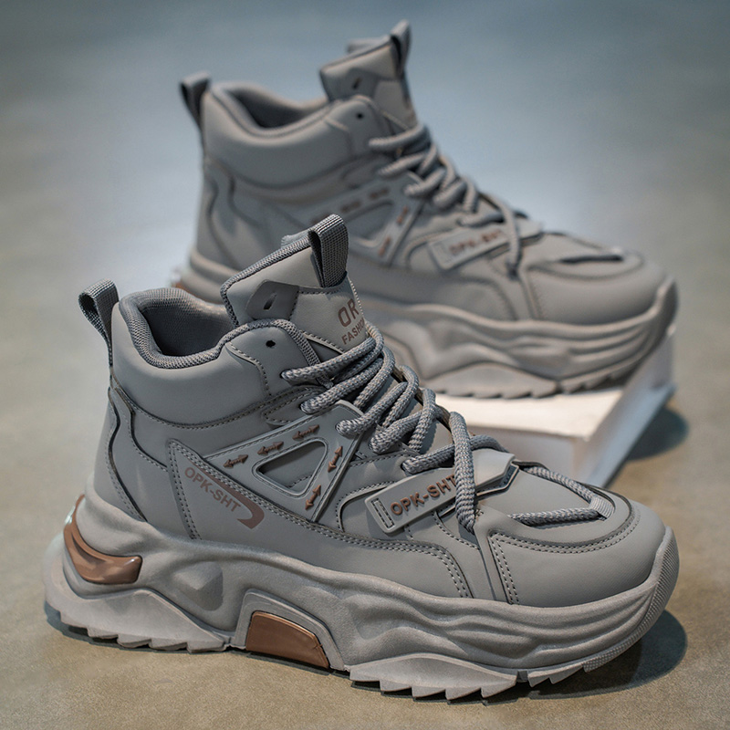 High Top Breathable Anti Slip  - Men'S Shoes For Sale avaliação e preço