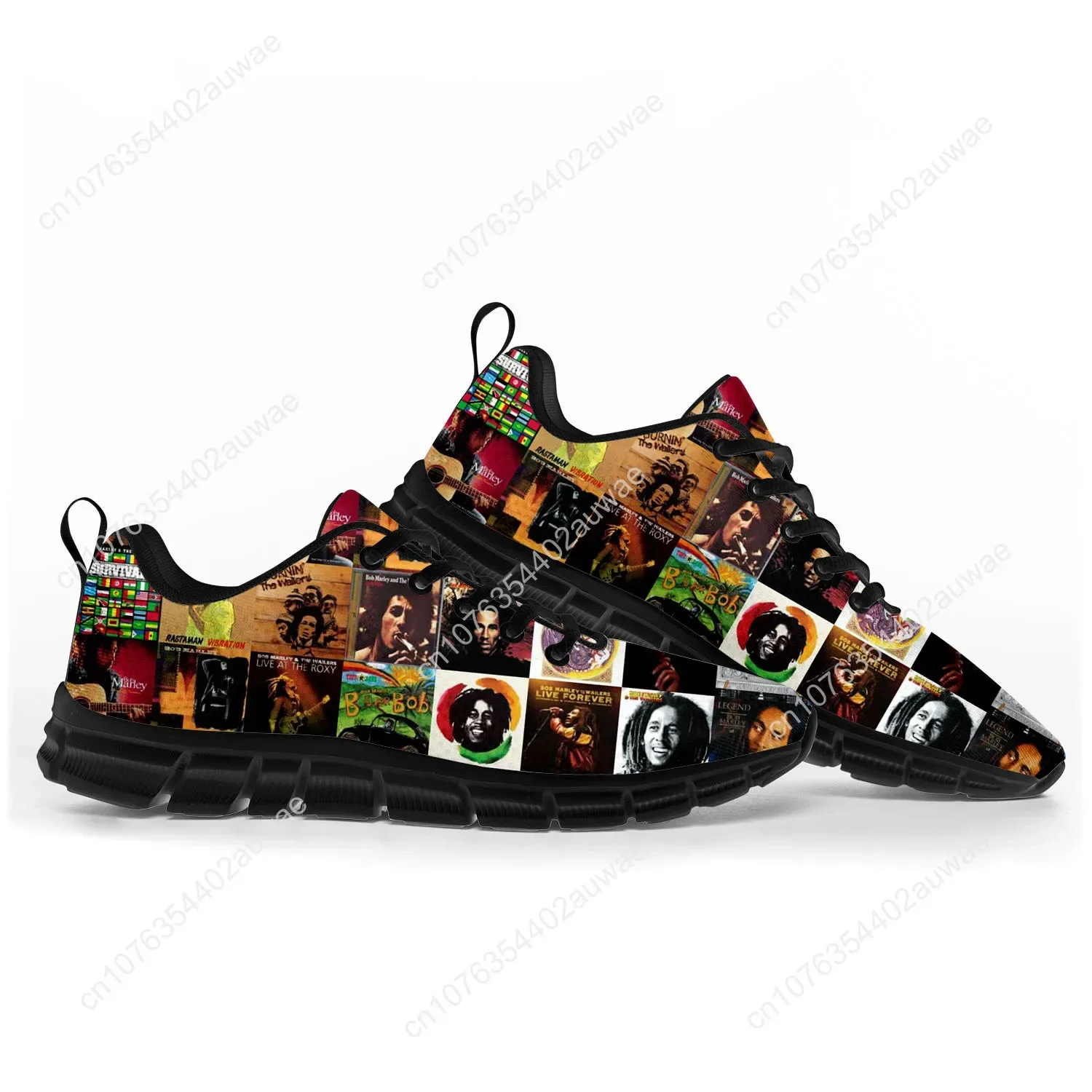 Bob Marley Reggae Rasta Music  - Men'S Shoes Qn avaliação e preço