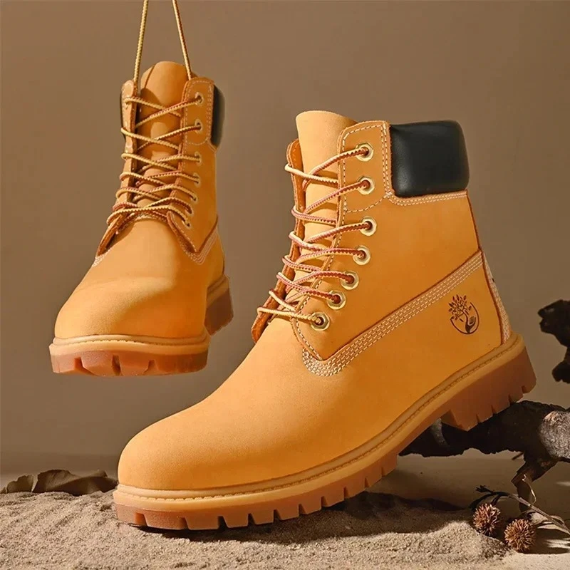 Boots Men High Top Boots High  - Men'S Shoes Qn avaliação e preço