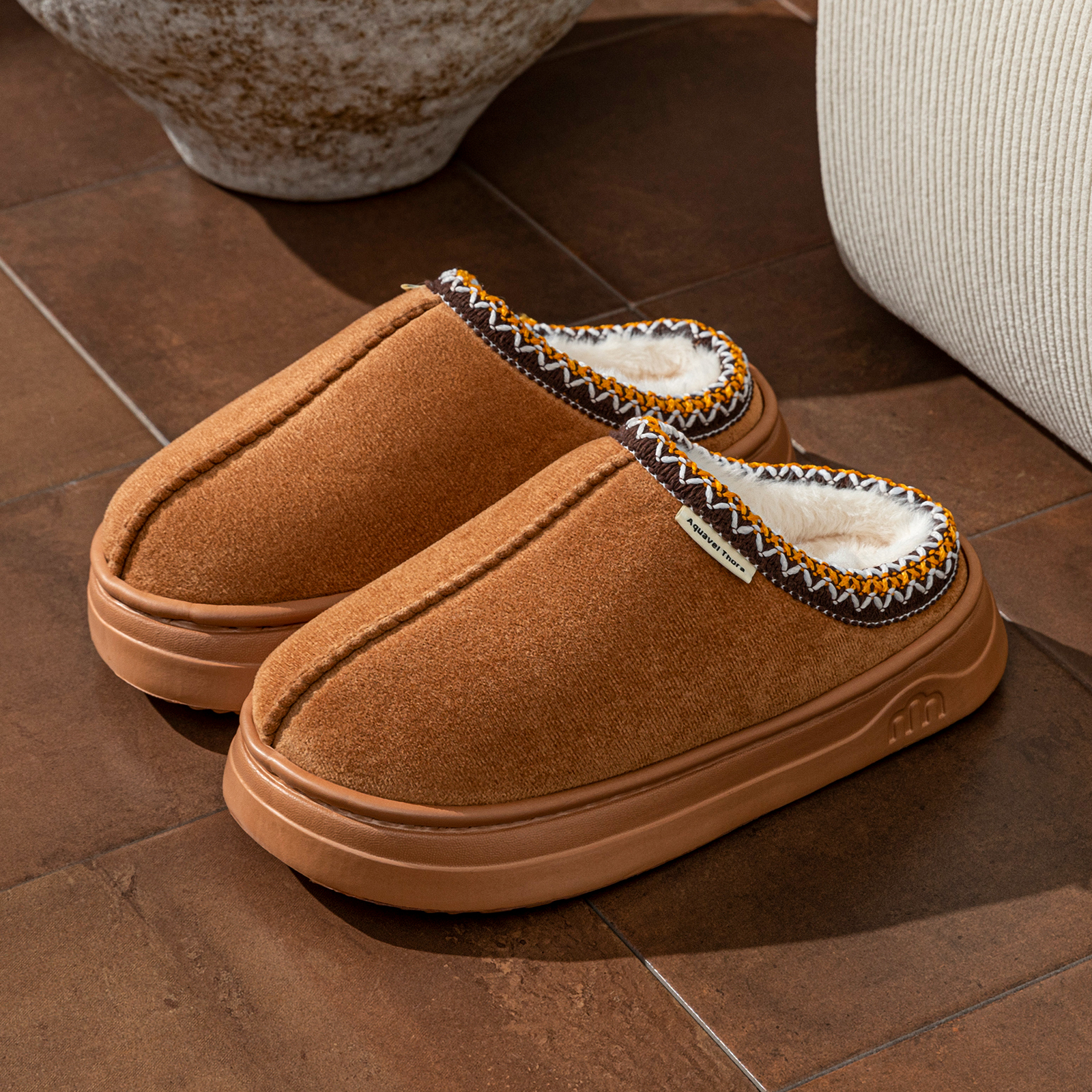 Winter Women's Slippers Boots  - Men Shoes Size To Women avaliação e preço