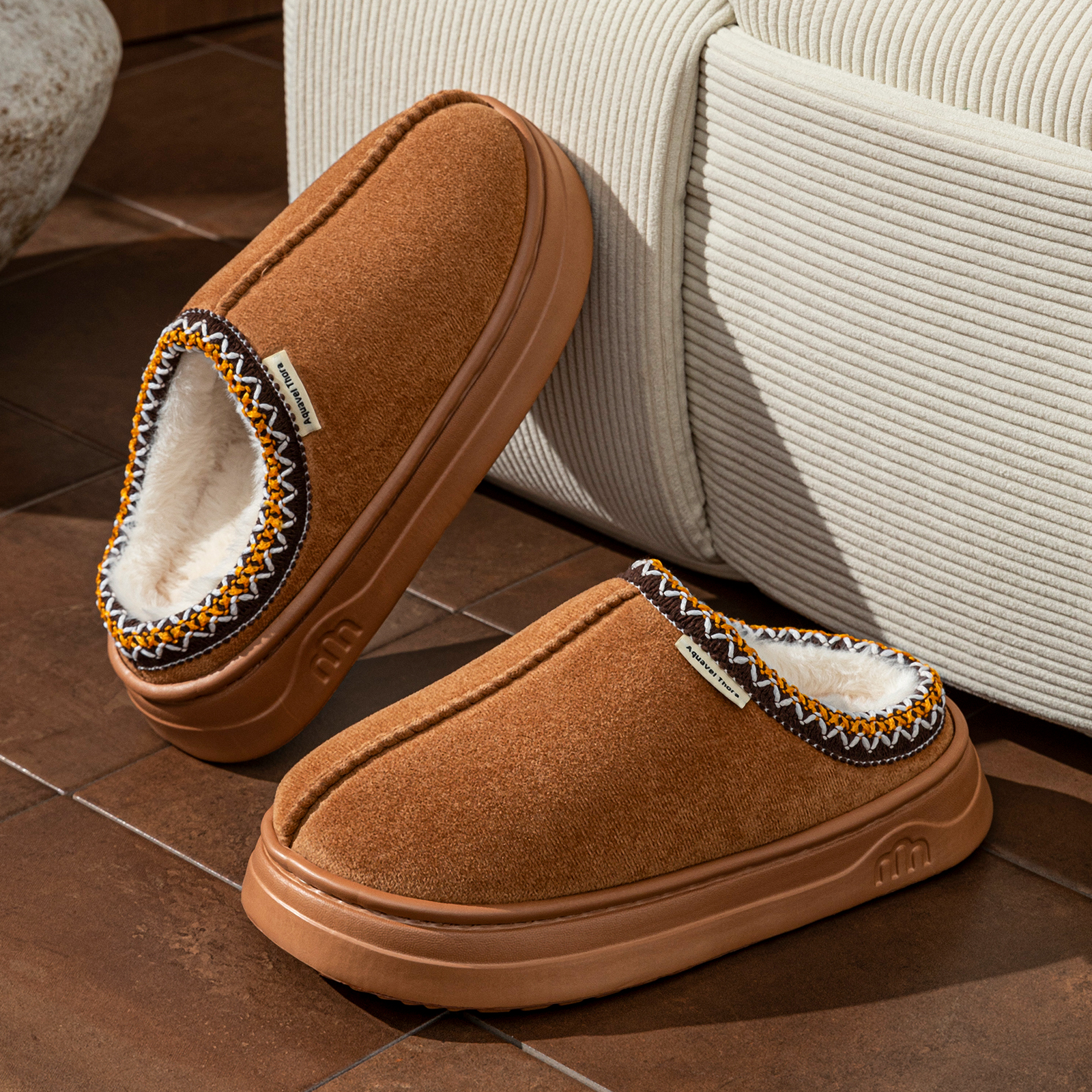 Winter Women's Slippers Boots  - Men Shoes Size To Women avaliação e preço