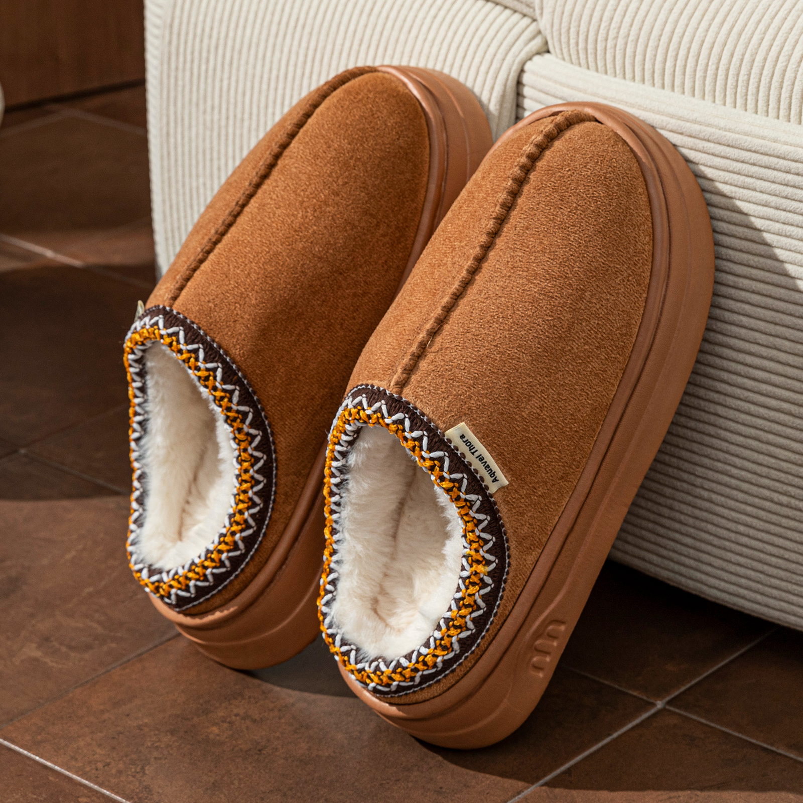 Winter Women's Slippers Boots  - Men Shoes Size To Women avaliação e preço
